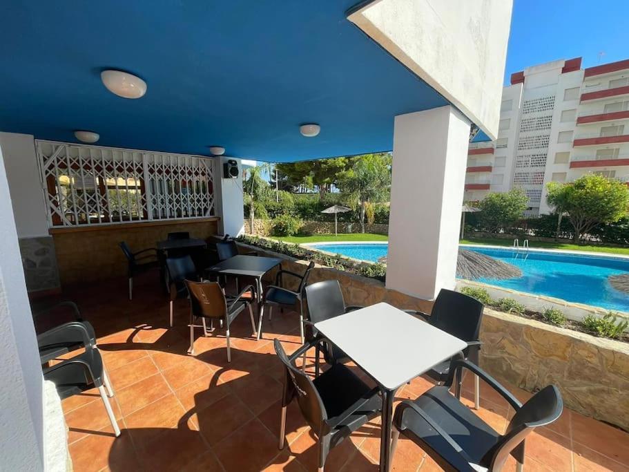 Vive El Mediterraneo - Apartamento Con Piscina En Cullera Bagian luar foto