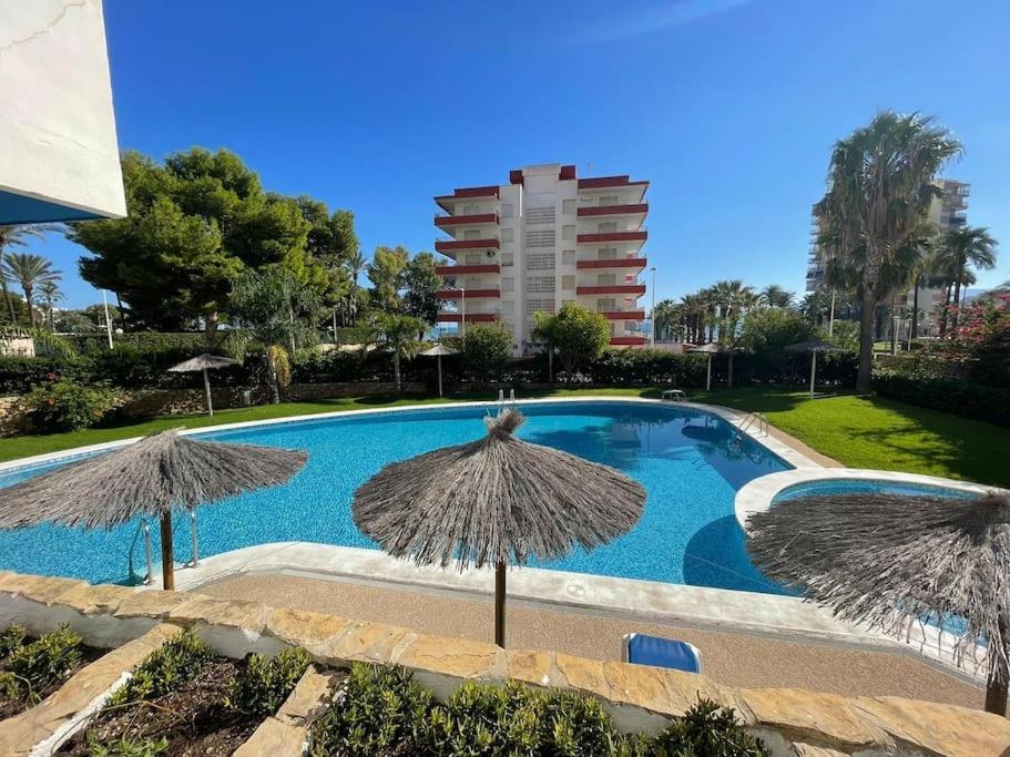 Vive El Mediterraneo - Apartamento Con Piscina En Cullera Bagian luar foto